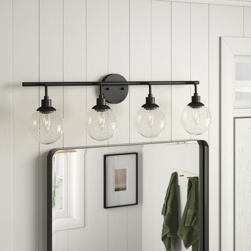 Olson 4 - Light Vanity Light, Flat Black