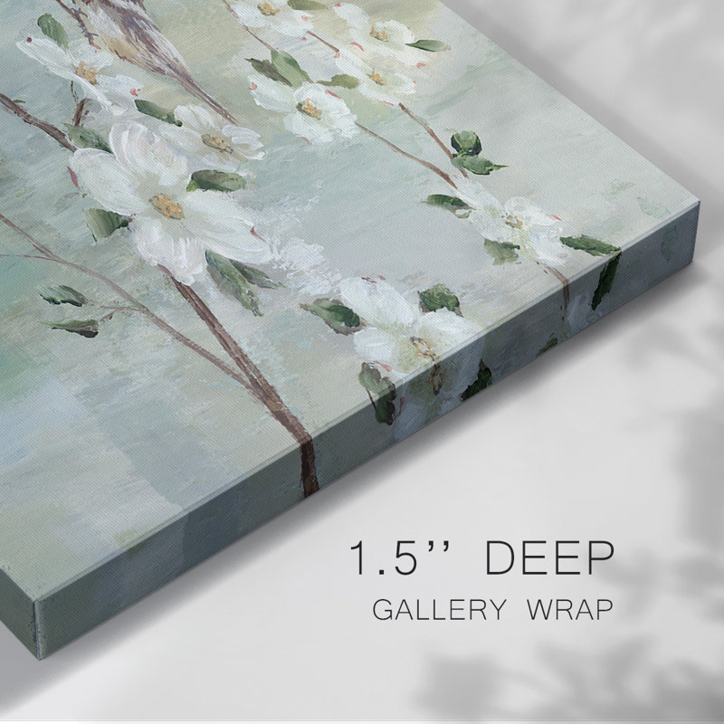 Toile tendue avec galerie Spring's Song, H 8 po x l 12 po