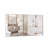 55"X30" Oversized Modern Rectangle Bathroom Mirror