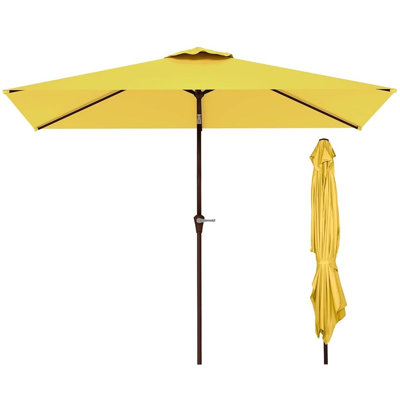 10x6.5ft Rectangular Patio Umbrella