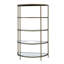 Support rectangulaire en laiton antique Aditya