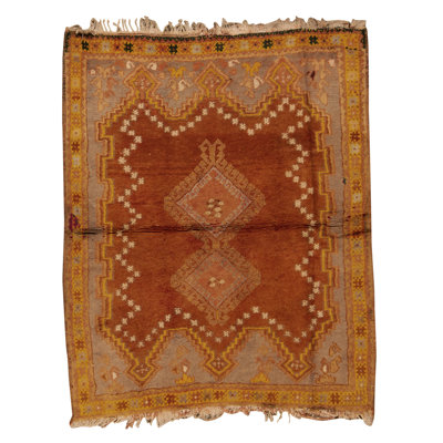 Hand-Knotted Wool - Area Rug