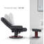 Fauteuil inclinable électrique pivotant avec repose-pieds Jamillah, pivotant sur 360 degrés-481945450