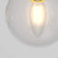 Luminaire de salle de bain industriel avec globes en verre transparent, finition noire matte, applique murale de style rétro pour miroir Ralbay, douille E12 (ampoules non incluses)-2144378593-2144378592-2144378620