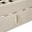 Beige Twin Upholstered Daybed With Trundle, Multiple Storage Solutions, Ports For Modern Bedrooms Velvet Pull - Up On And Power Outlet Convenient Charging-863651439