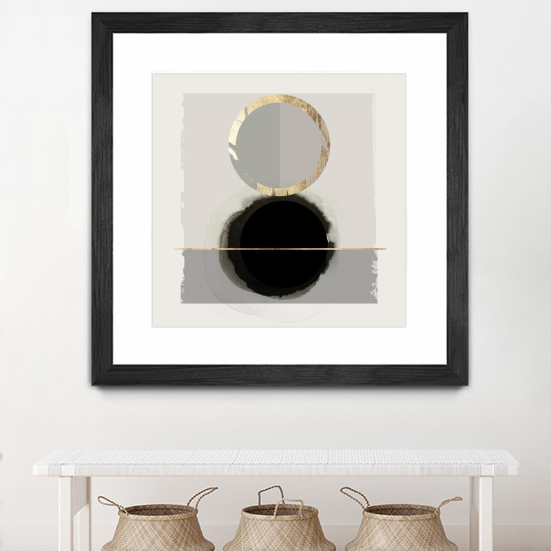 «Dream Life Inspired I» mat et encadré 30 po x 30 po, H 30 po x l 30 po x P 1 po