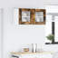 Vidaxl Hanging Cabinet Riga Grey Sonoma And White 80 X 31 X 40 Cm-121217955-121217957