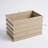 Rectanglar Ridge Box Planter Short - Ash Brown-847750225