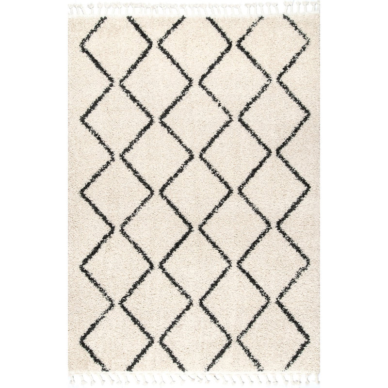 Laudalino Moroccan Indoor Rug, Rectangle 4' x 6'