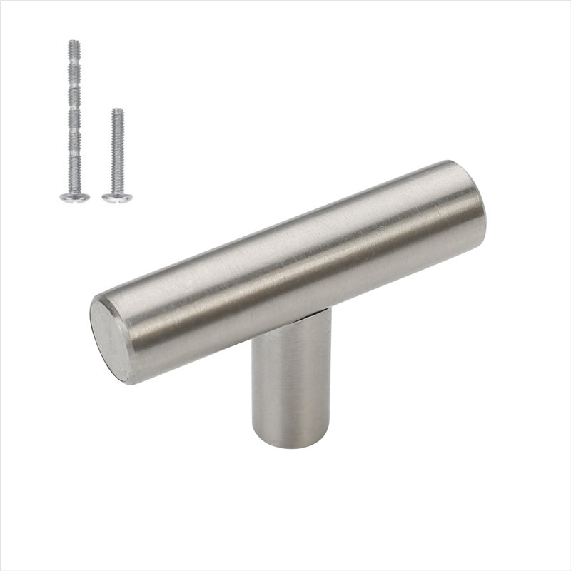 T-Bar Knob, Brushed Nickel