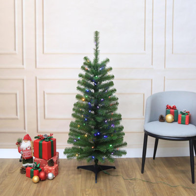  4 ft. Full LED 70 lights Color Changing Christmas Tree