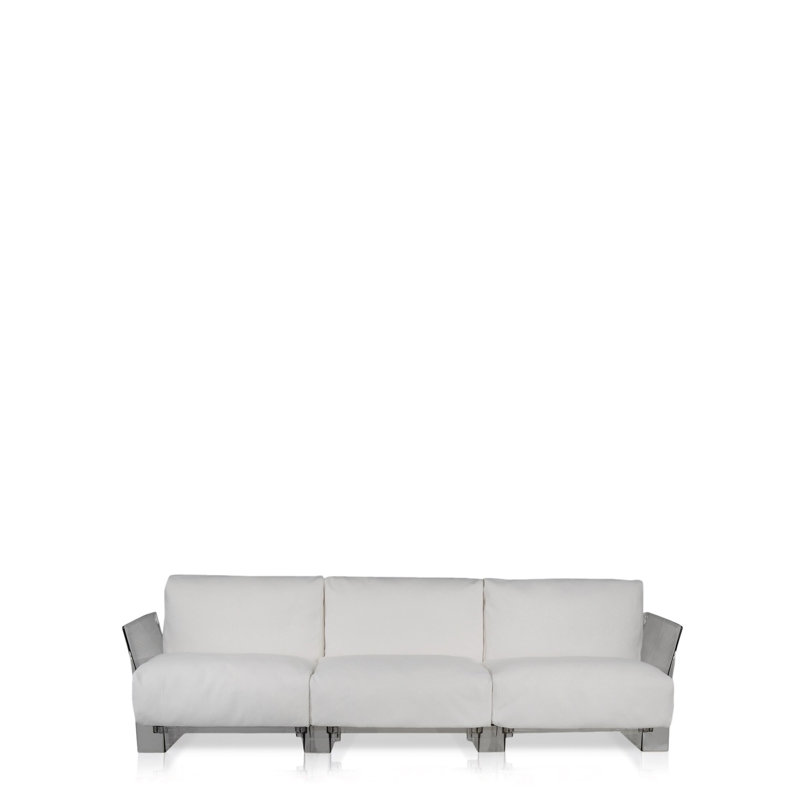 Pop Sofa, White Sunbrella