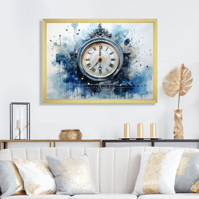 Clock Modern Artistry - Fashion Wall Art