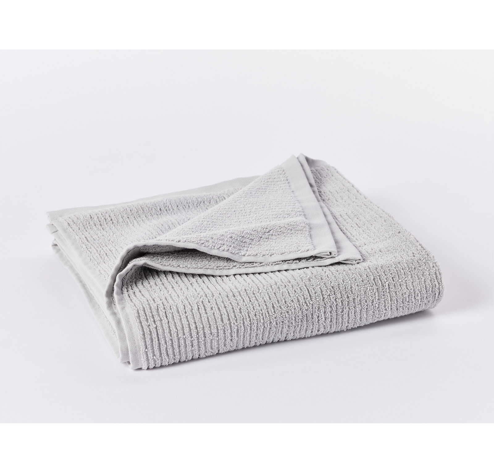 Temescal Organic 100% Cotton Plush Ribbed, Bath Sheet, Seal
