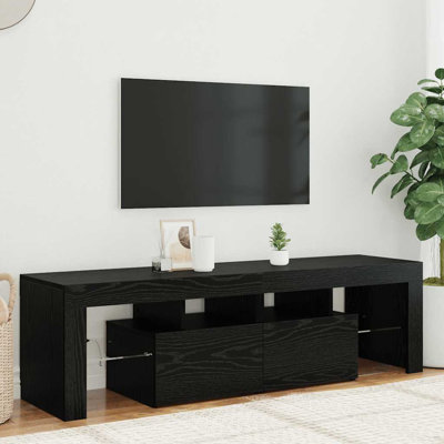 Unfinished TV Stand for TVs up to 24" with Fireplace Included