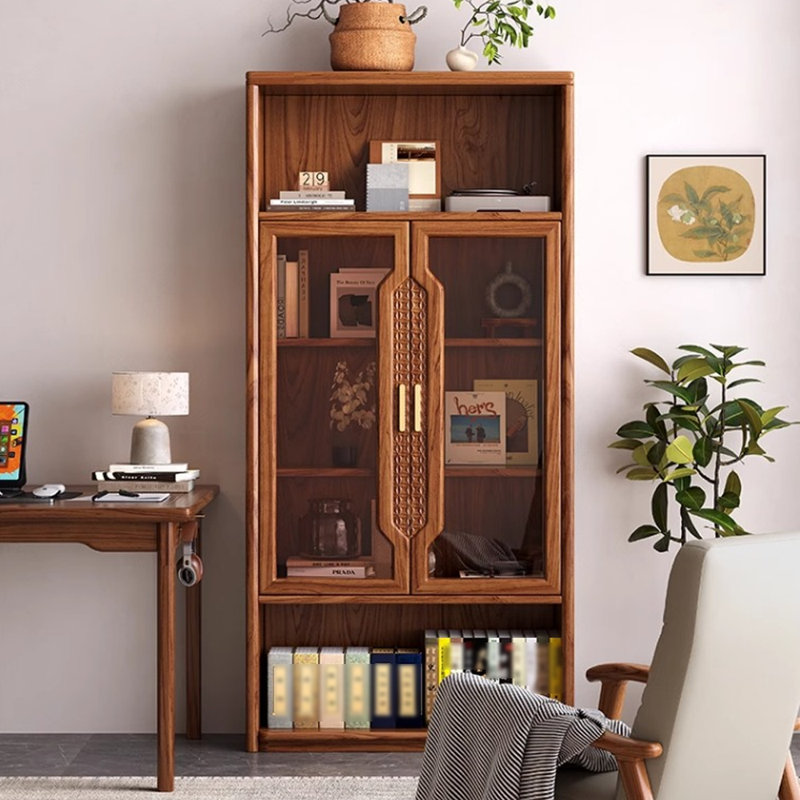 Bibliothèque sur pied en bois