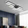 Ewalt Neutral Style Rectangular 110cm Ceiling Flush Light