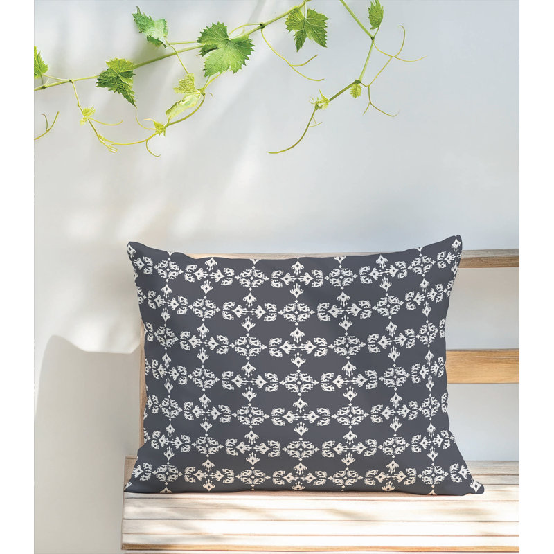Coussin extérieur Cassia, Gris anthracite