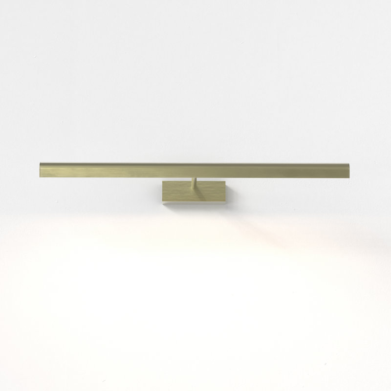 Renoir, Matt Brushed Brass, 774 Lumens, 2.36" H x 26.77" W x 9.65" D