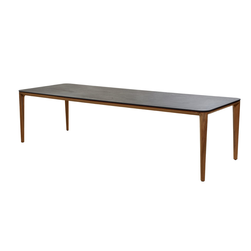 Aspect Outdoor Teak Dining Table, 39.4" W x 110.3" L x 28.4" H