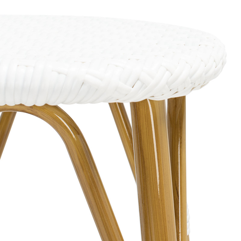 Tabouret de bar 30 po Idalou, Blanc
