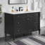 Freestanding Standard Single Vanity Bathroom Vanity With Resin Top-474581362