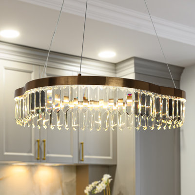 Lustre en cristal à DEL Josse