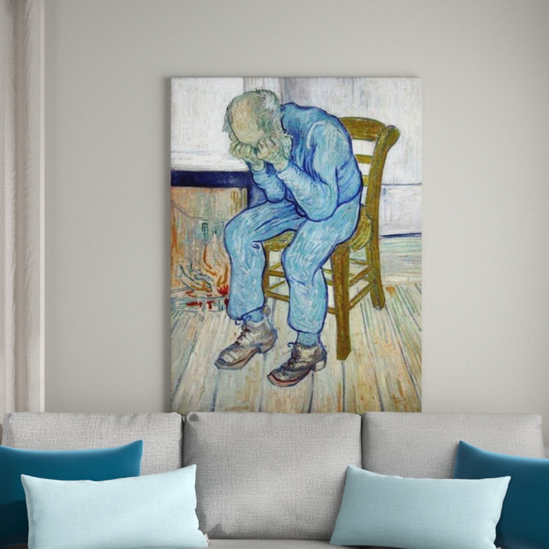 Vincent Van Gogh - Wrapped Canvas Painting, 120cm H x 90cm W x 1.8cm D