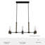 Lustre linéaire à 6 lumières pour îlot de cuisine River Mill-74777670