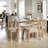 Aubray 4 - Person Four Leg Dining Set-1253651916