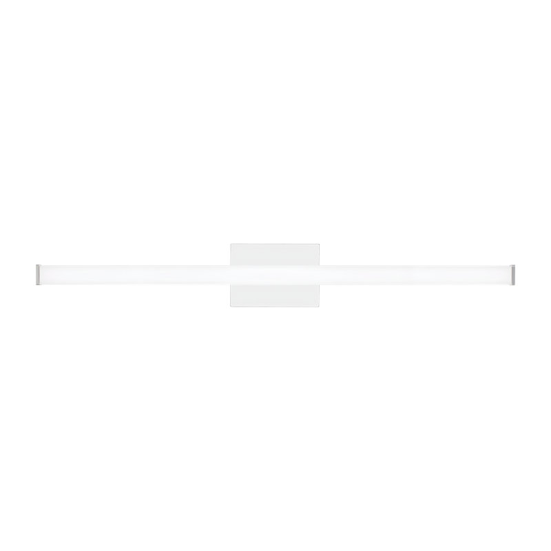 Lufe Square 36 Bath, Chrome