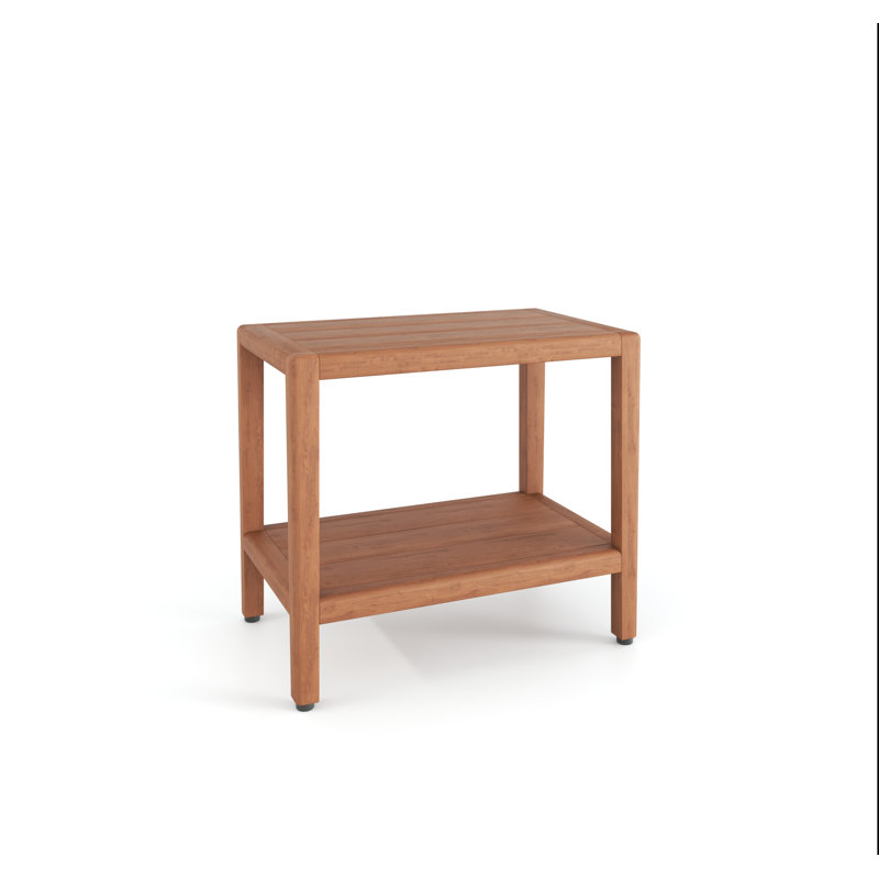 Banc de douche en teck Spa-Bjon