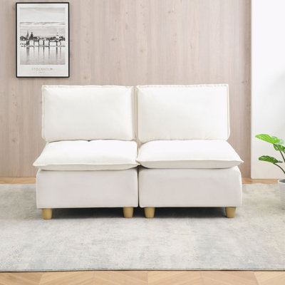 Modular Sofa With Adjustable Backrest