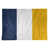Bleu marine / blanc / or