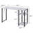 2-Shelf Rectangular Writing Desk-1088067053-1100096635