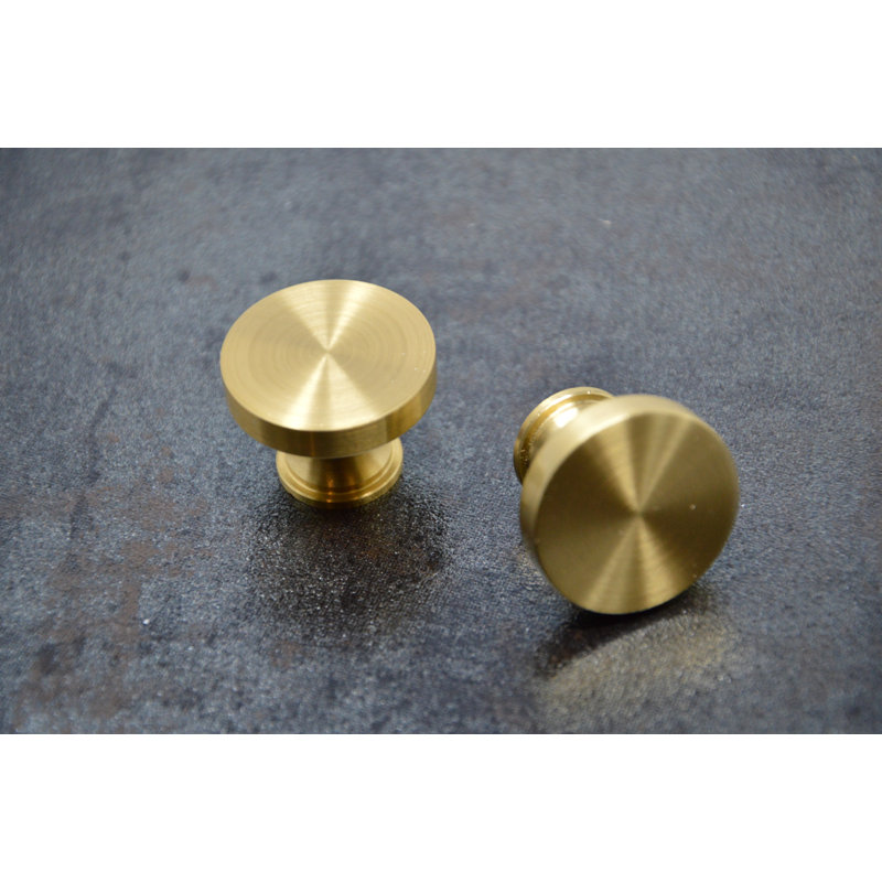 Cabinet Knobs Cabinet Handle Brushed Brass, Kitchen Drawer Bathroom Dresser Knobs Handles