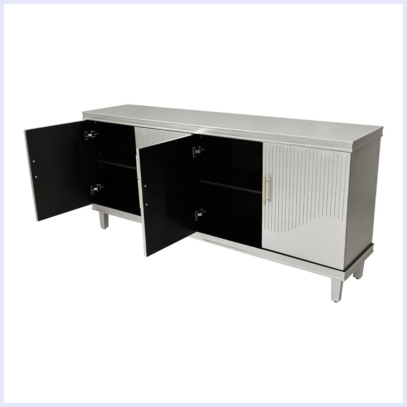 Ariyanah Sideboard, Champagne, 32.28" H x 70.07" W x 15.75" D
