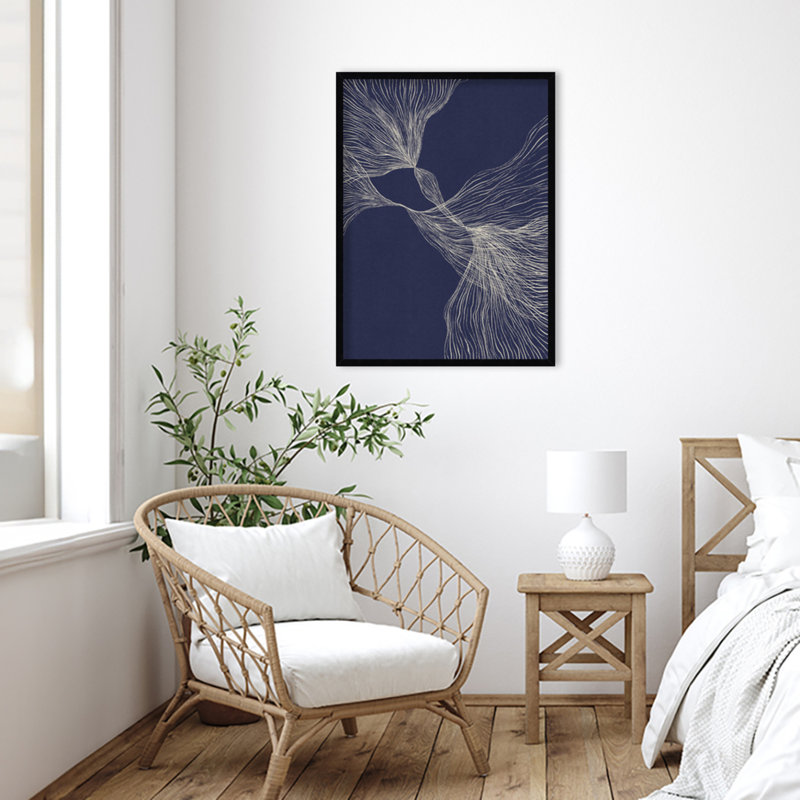 Interaction 1 by Alisa Galitsyna, Black, 33" H x 25" W x 1" D