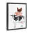 Jet Black Floater Frame selected