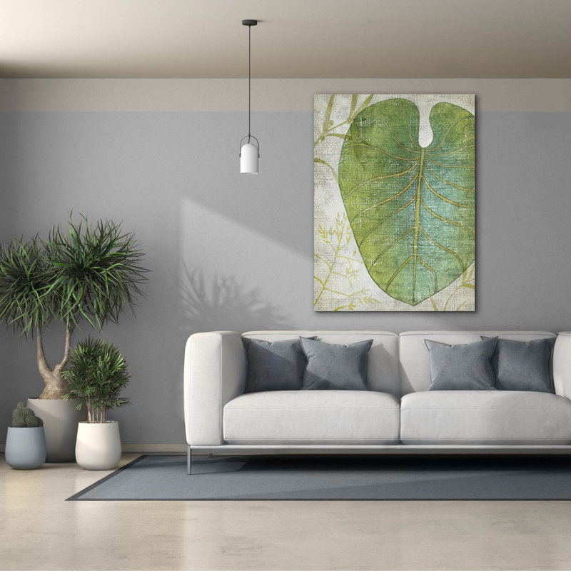 Toile épique Graffiti «Frond 4» par Chariklia Zarris, 40 po x 54 po