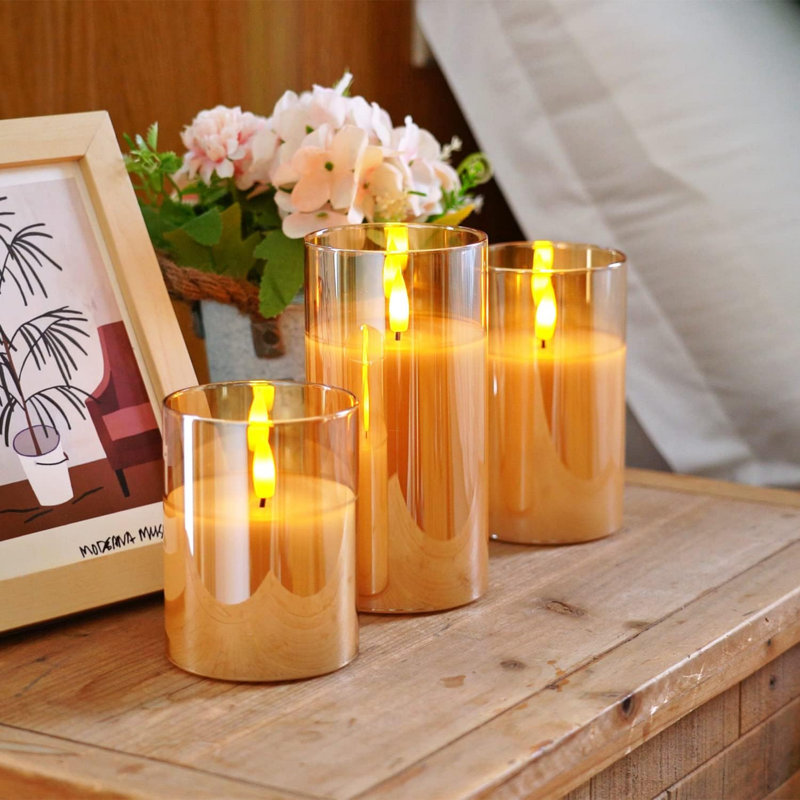 Scented Unscented Flameless Tealight Candle