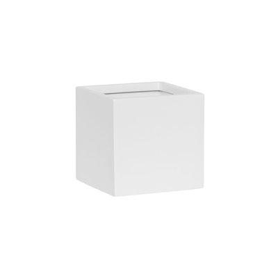 Fleur S, blanc mat