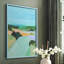 «Bright Coloured Countryside IV», reproduction encadrée - bois massif-899342077-899342021
