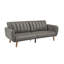 Canapé-lit capitonné en microfibre Fosnavag-1262084833