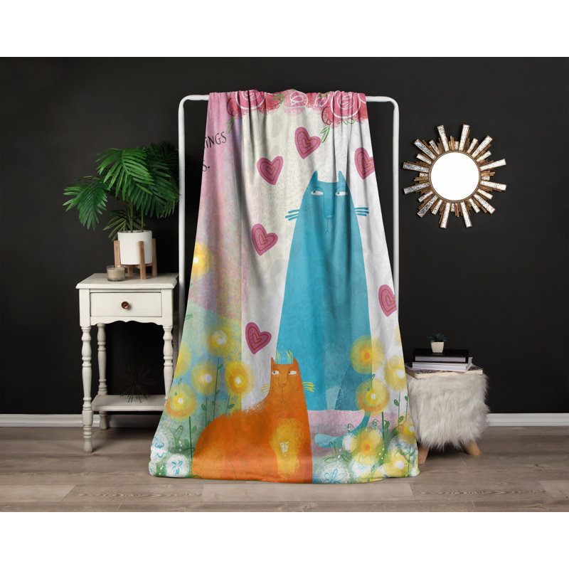 Throw Blanket, 50" W x 60" L