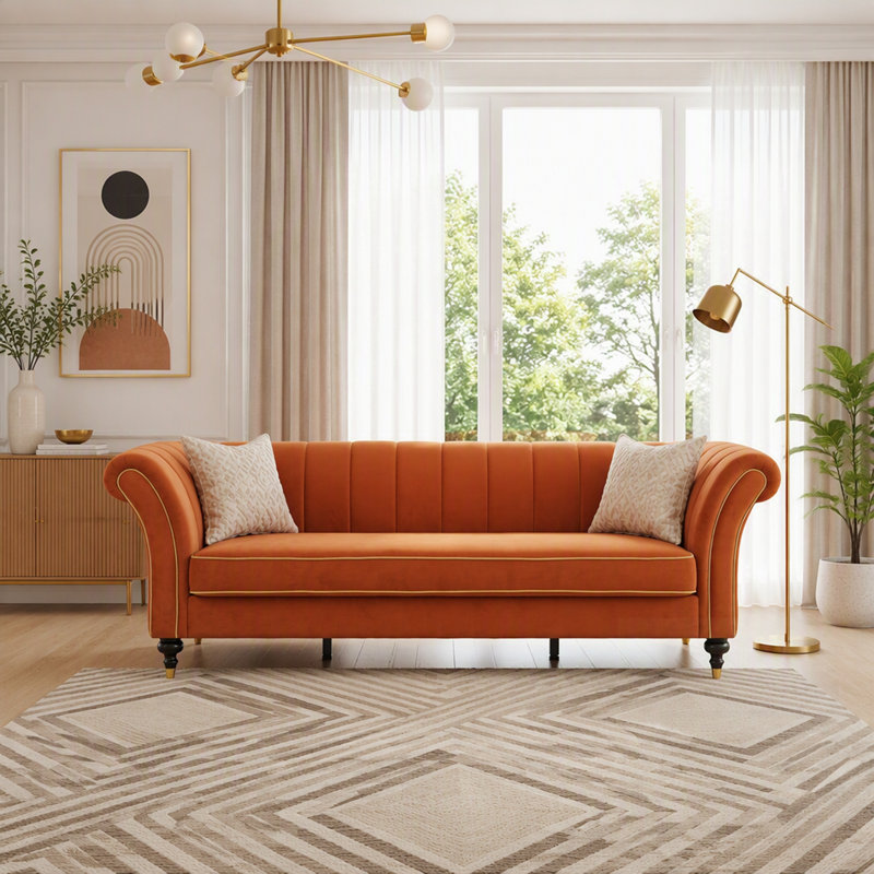 Canapé 3 places Modern Velvet
