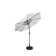 Pierpoint 9 Ft. Lighted Market Umbrella With Fillable Stand