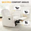 33.46’’ Nursery Rocking Chair, Upholstered Swivel Recliner-420146014