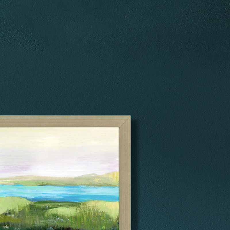 « aquarelle mountain », ensemble de 2 reproductions d’art encadrées