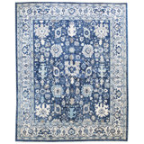 Harshang Oriental Area Rug in Blue